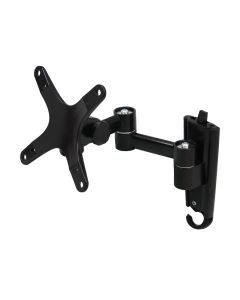 MegaMounts Full Motion, Tilt and Swivel Single Stud Wall Mount for 13 - 30 Inch Displays